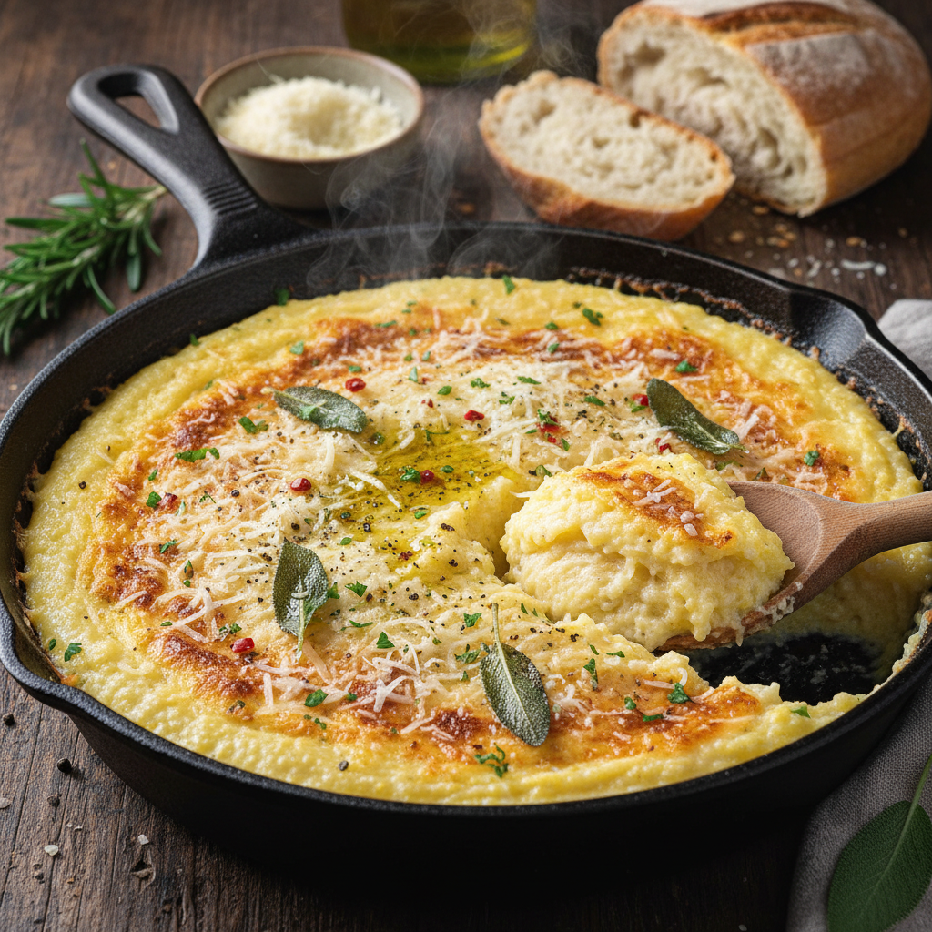 Big-Batch Parmesan Polenta